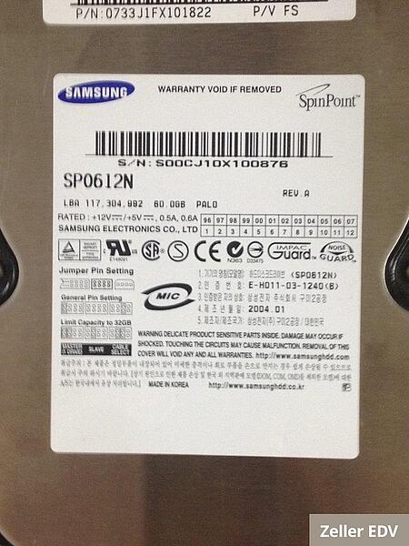 Samsung SP0612N